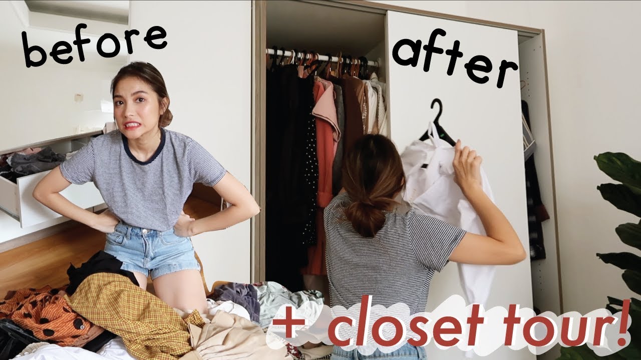ORGANIZING MY CLOSET + CLOSET TOUR