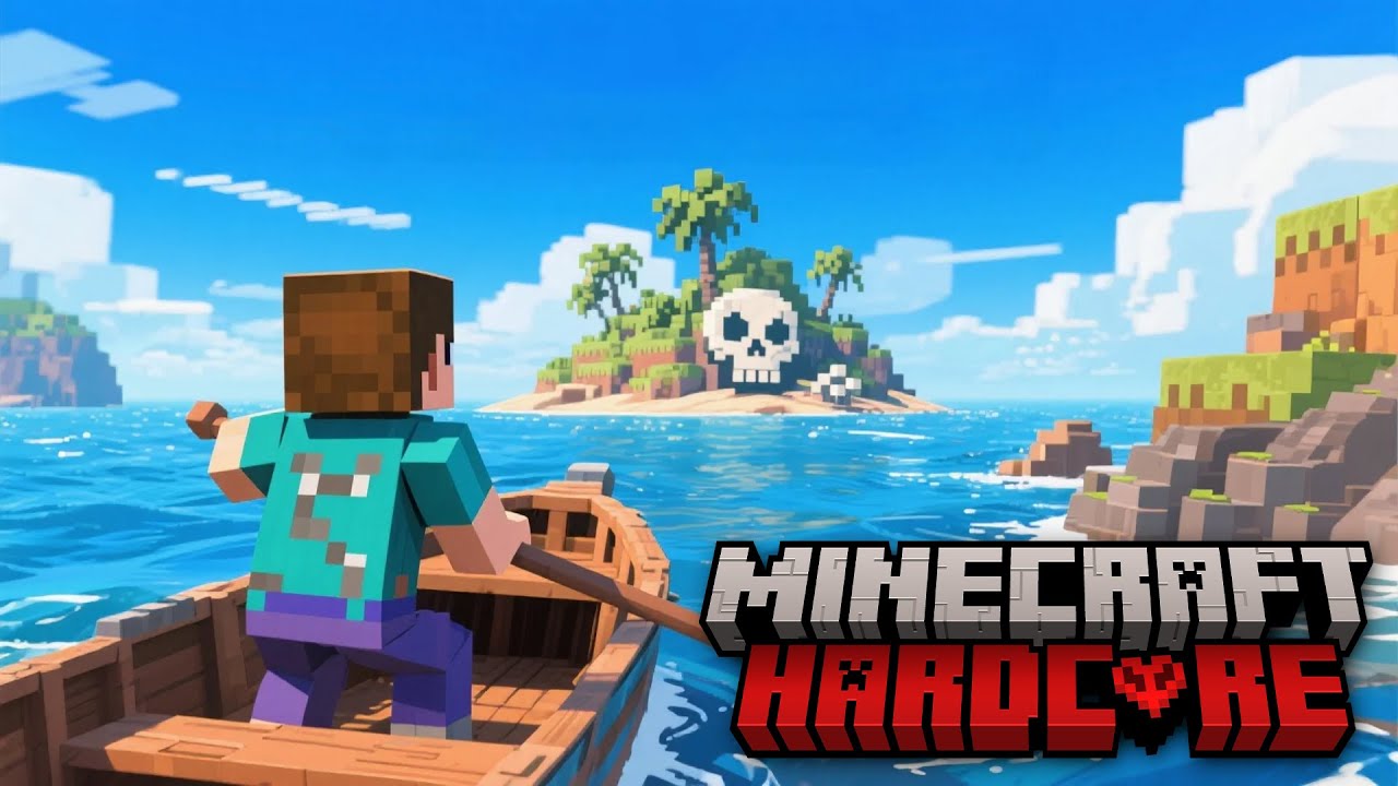SINH TỒN 100 NGÀY MINECRAFT HARDCORE TRÊN ĐẢO ĐẦU LÂU