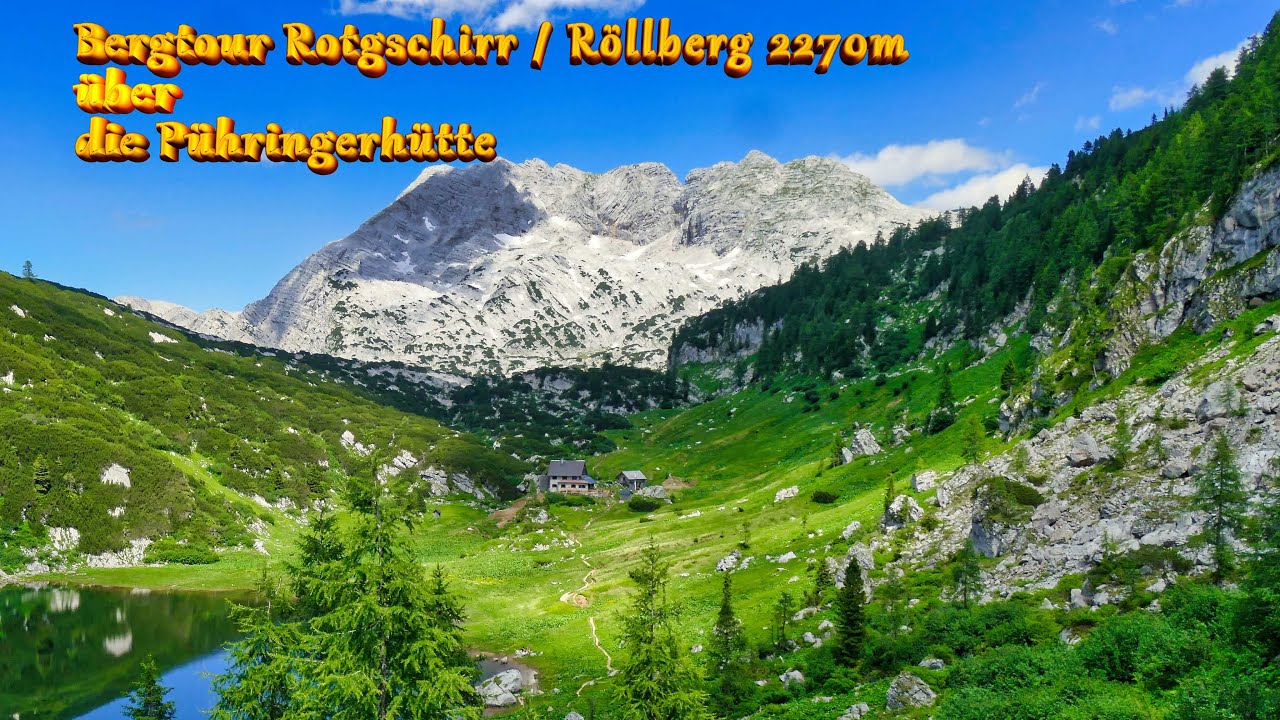Pühringerhütte Rotgschirr, Gößl, Grundlsee, Totes Gebirge, Salzkammergut