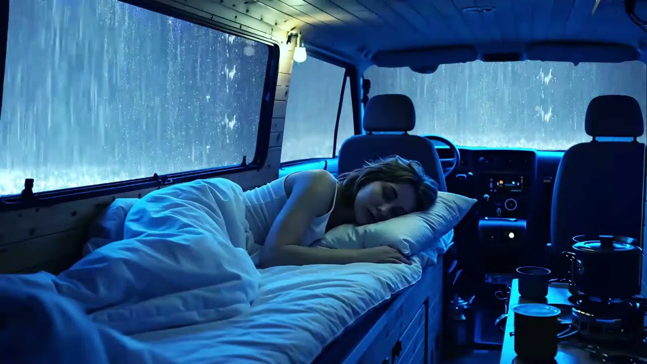 Car Rain Sounds for Sleep 🚗 Comforting Rainfall Audio for Mind Relaxation