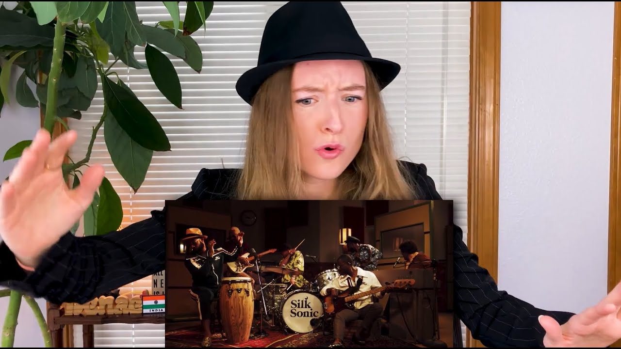 American Singer Reacts to Bruno Mars, Anderson .Paak, Silk Sonic - Leave the Door Open Reaction 2021