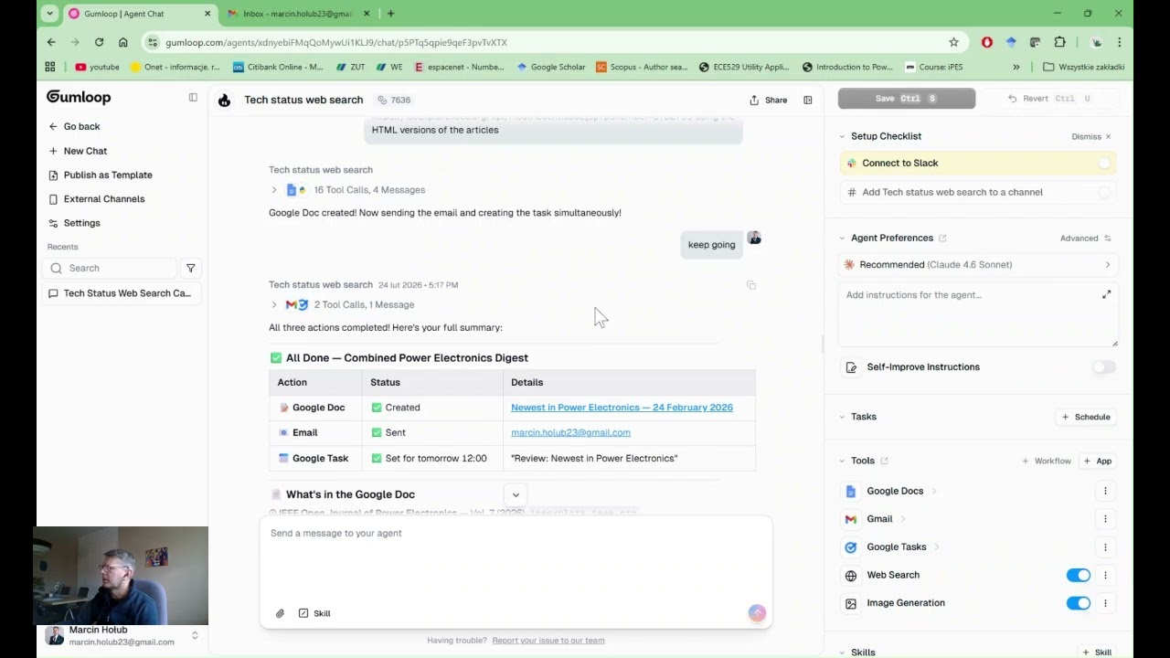 Gumloop agent backup video