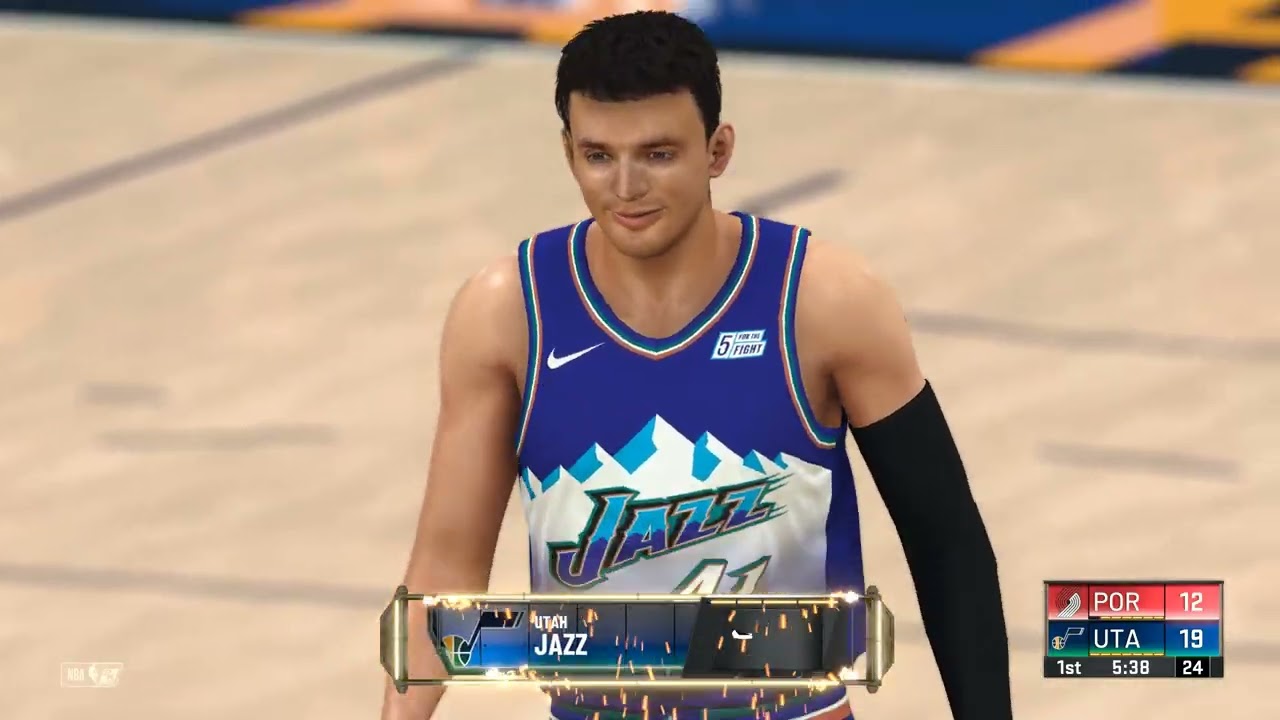 NBA 2K20 Sim Season Portland Trailblazers (2-1) vs Utah Jazz (3-0)