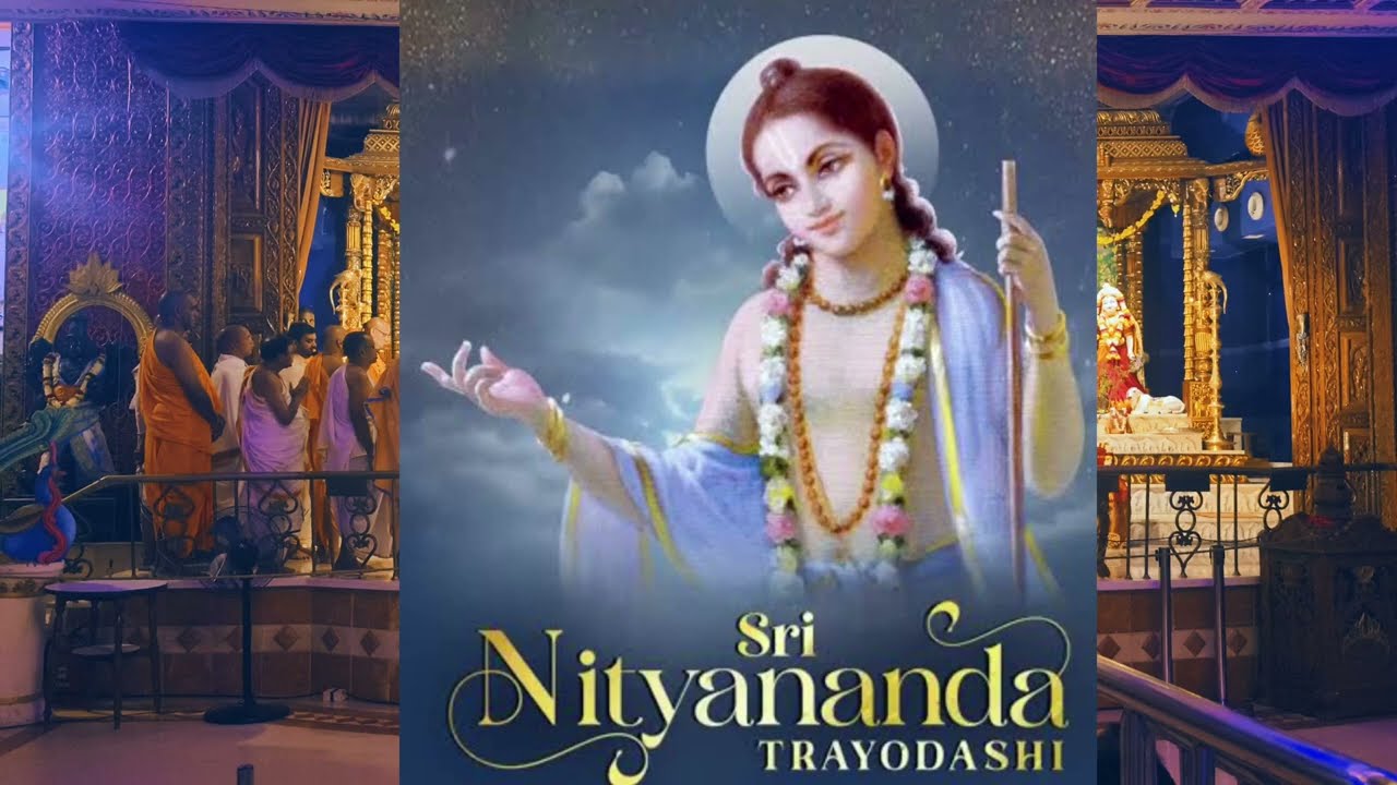 #Nithyananda trayodashi 31 /01/2026 iskcon temple thirupati andhrapradesh  (balaram avthar)