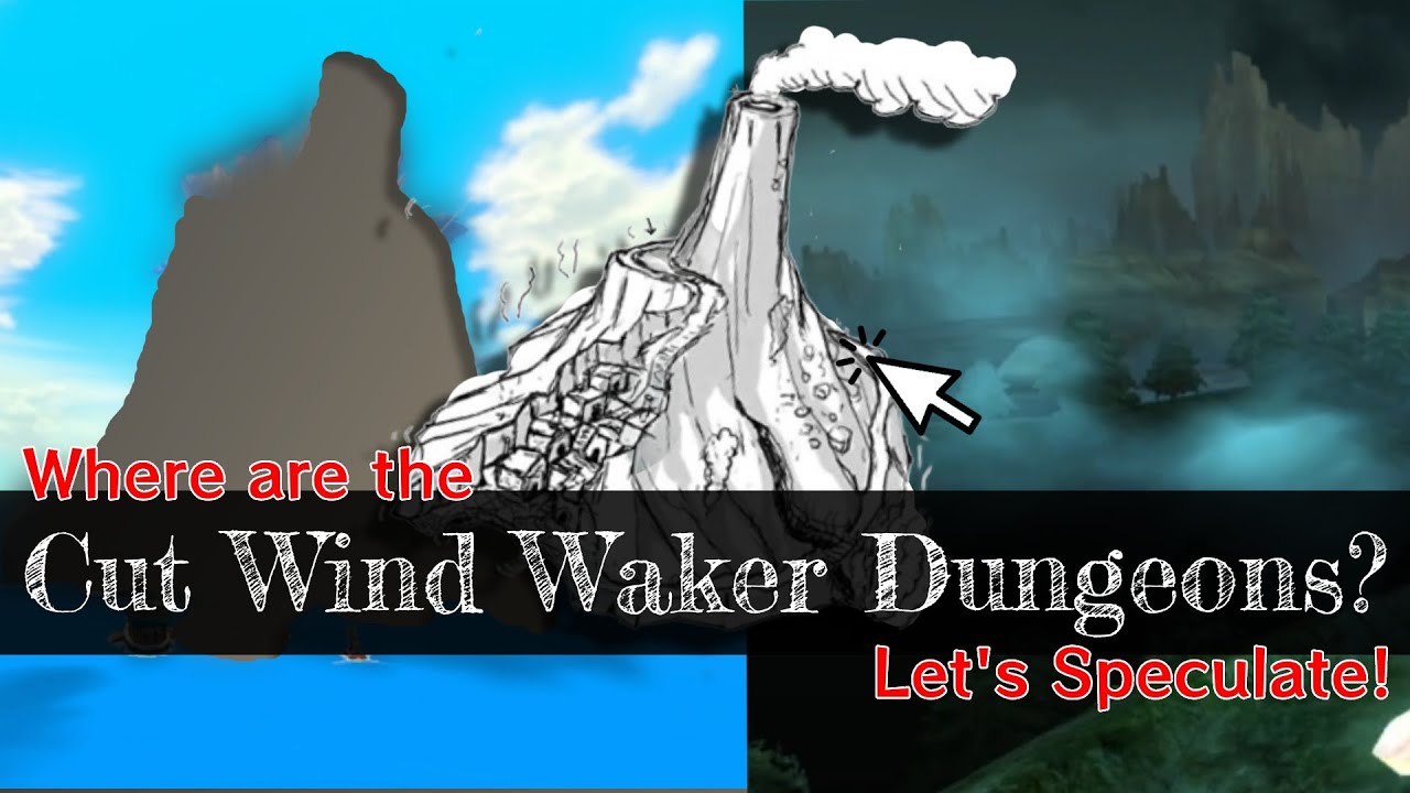 Куда делись подземелья Cut Wind Waker?