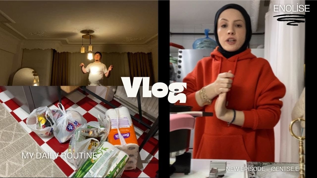 VLOG || AYLIK ALIŞVERİŞİM || YENİ AVİZEM ve YENİ EŞYALAR