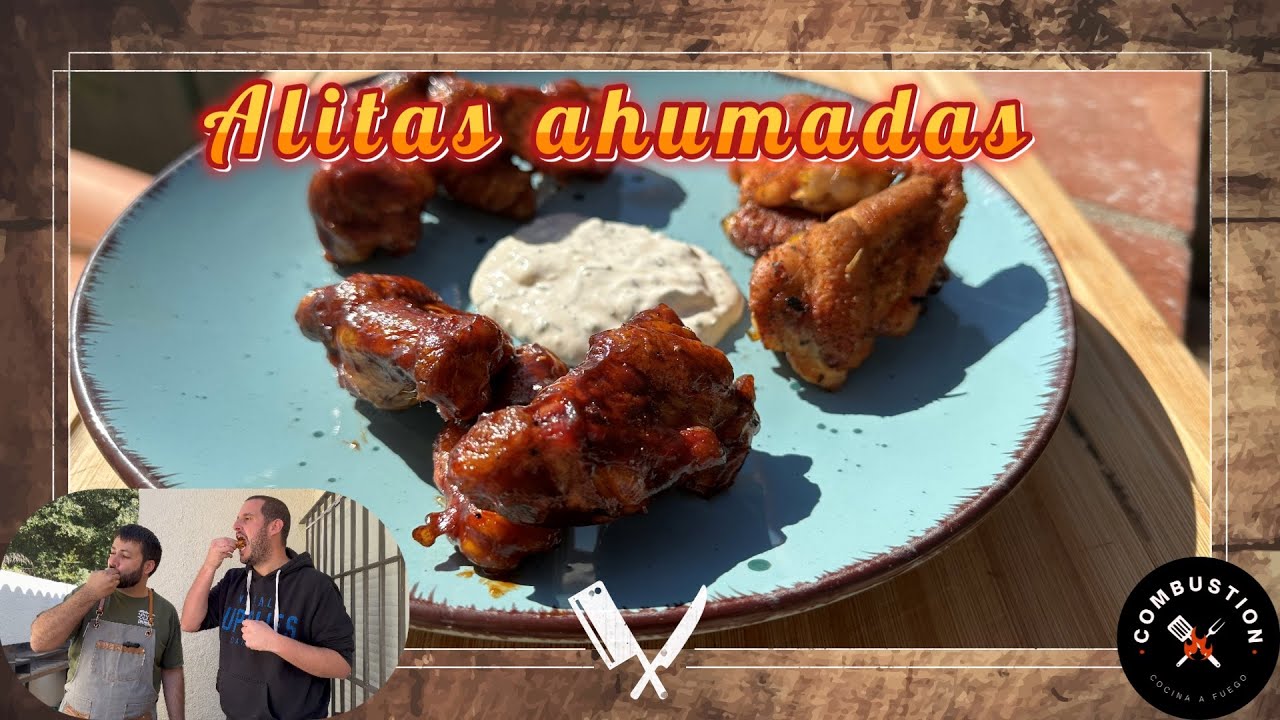 Alitas ahumadas 3 estilos | Combustion