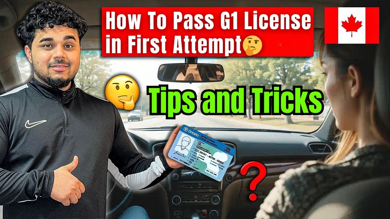 HOW TO  PASS G1 LICENSE |HOW TO CLEAR G1 TEST IN ONTARIO🪪G1 Test 2025