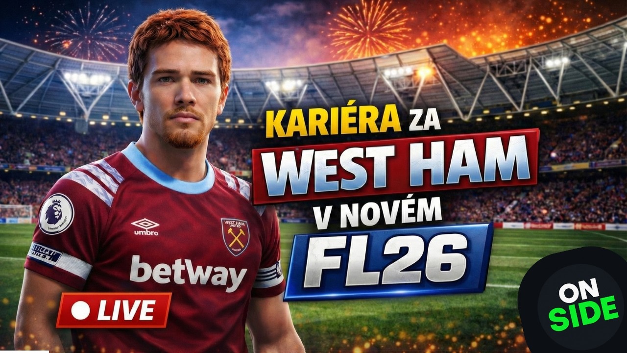Kariéra za WEST HAM! Zkouším Football Life 2026!