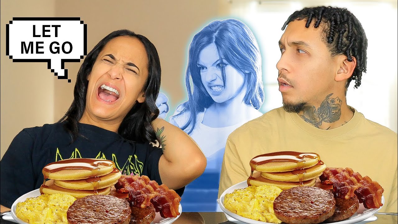 Invisible Friend Prank Mukbang! *Hilarious*