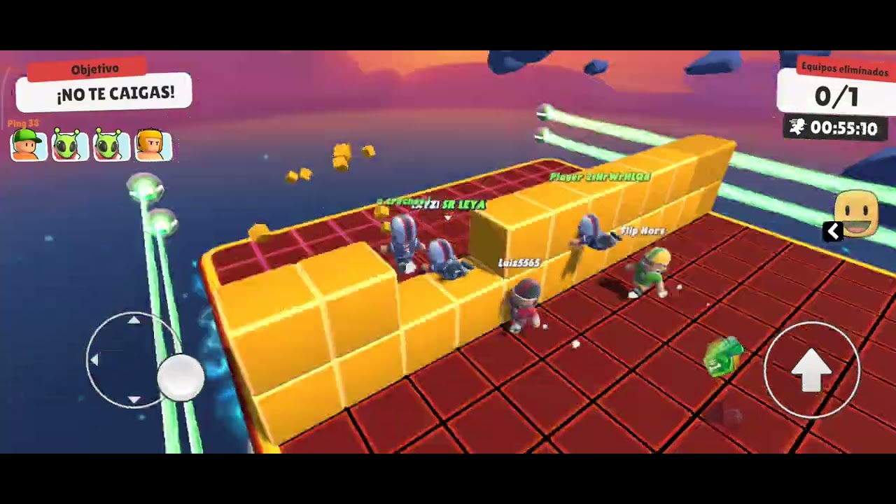 Yo JUGANDO STUMBLE GUYS