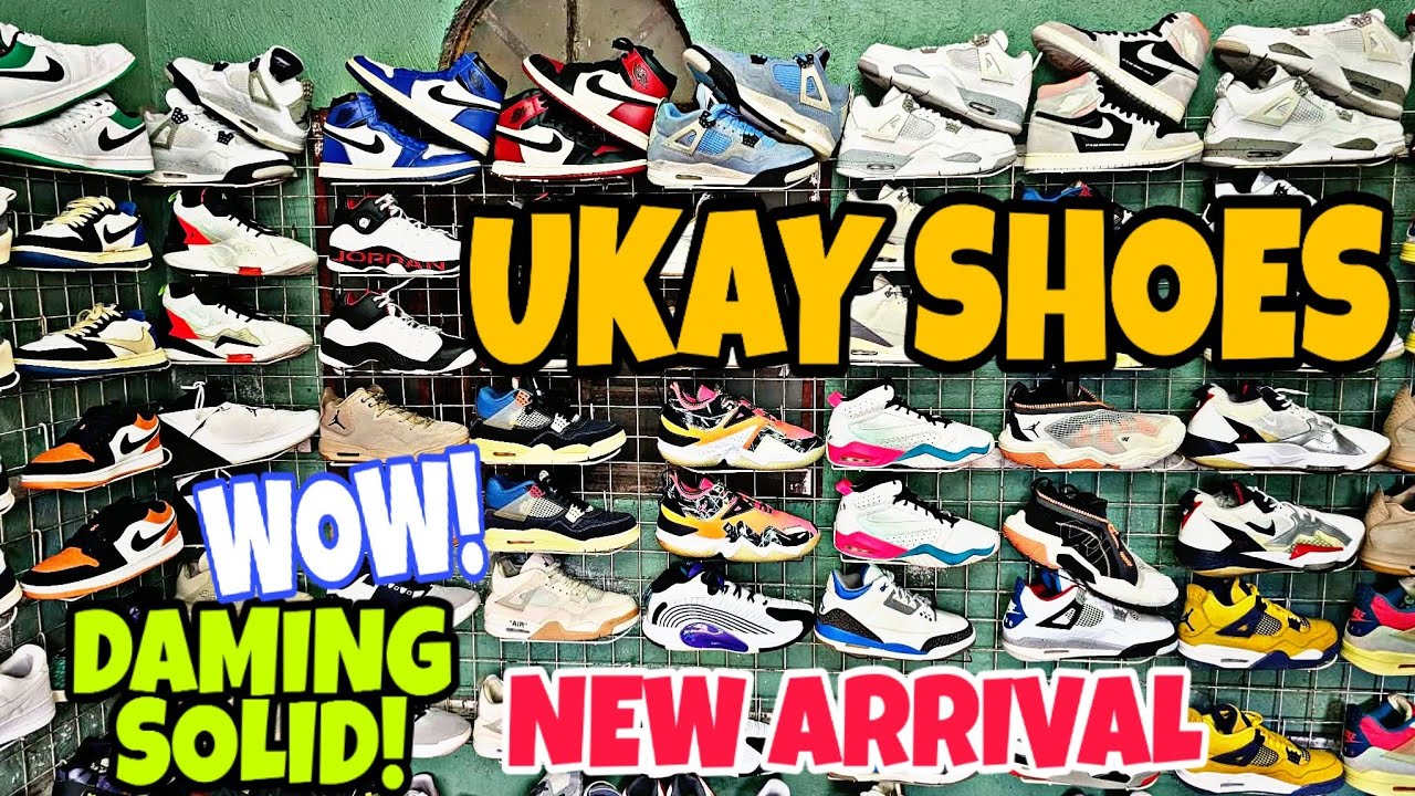 Grabe ulit New Arrival na Ukay UKAY SHOES, Solid JORDAN NIKE adidas Asics at ibapa!