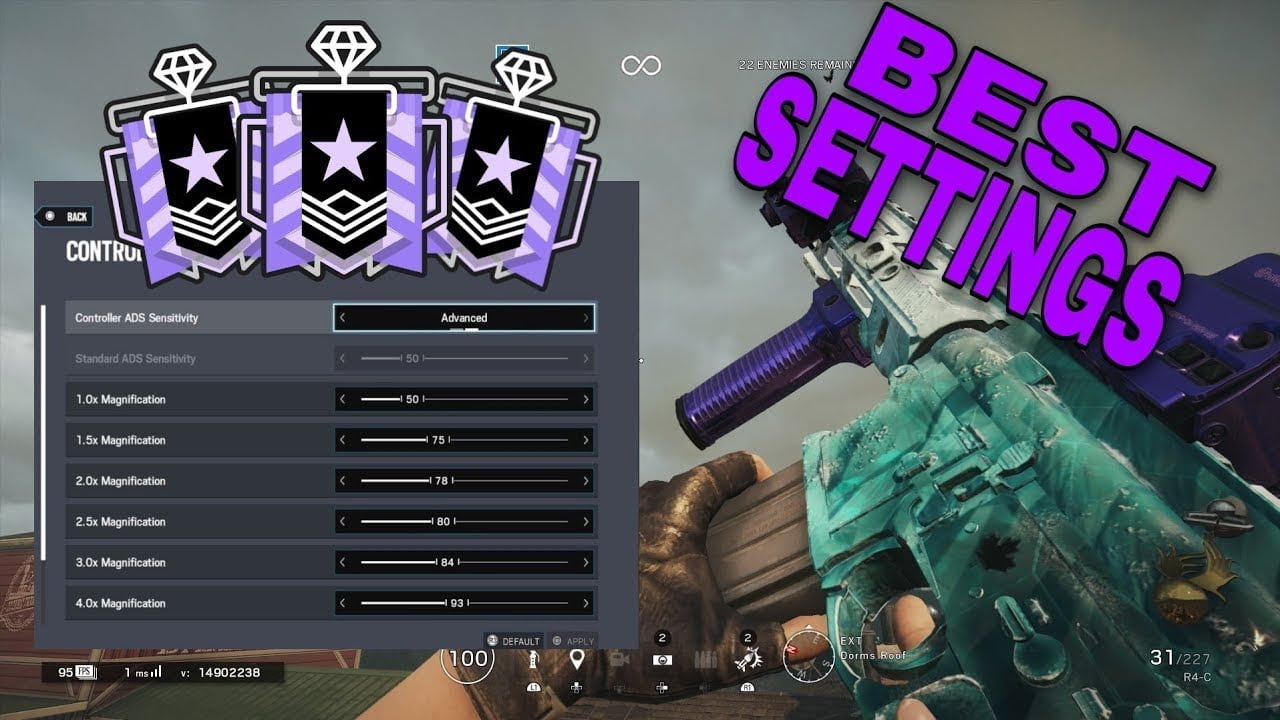 R6 | BEST XIM4 SETTINGS ?