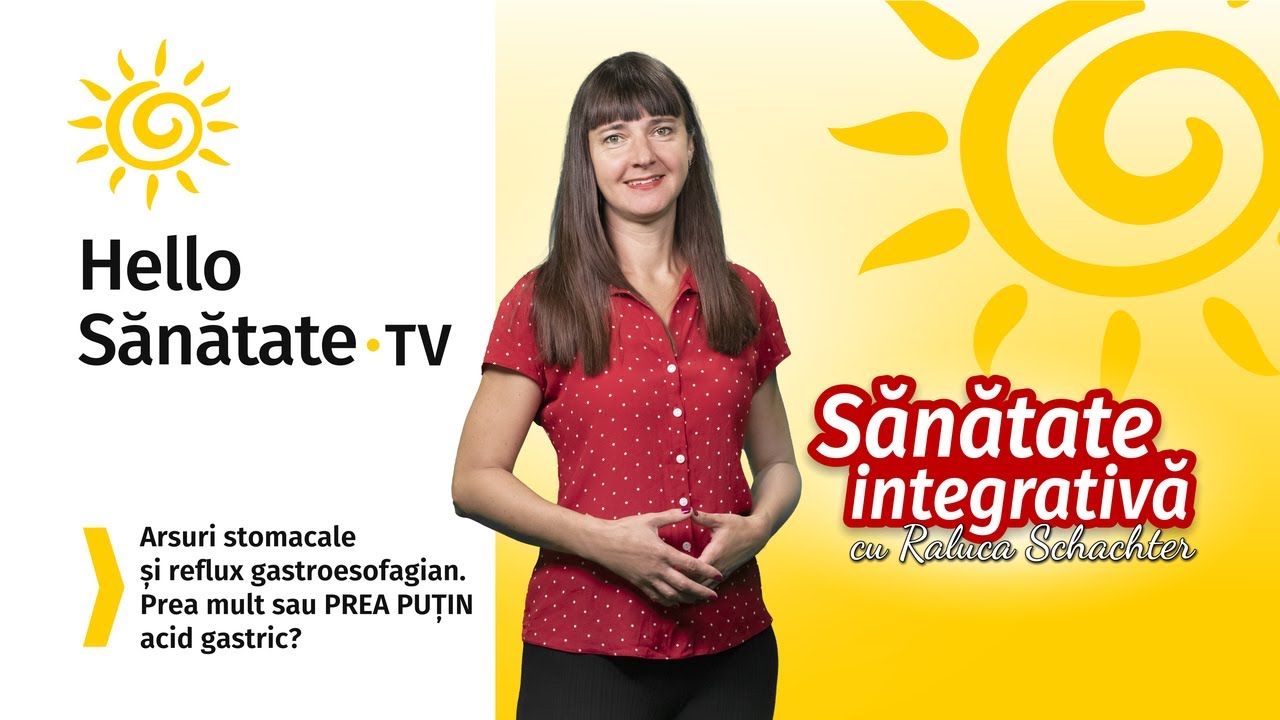 Arsuri stomacale și reflux gastroesofagian. Prea mult sau PREA PUȚIN acid gastric?
