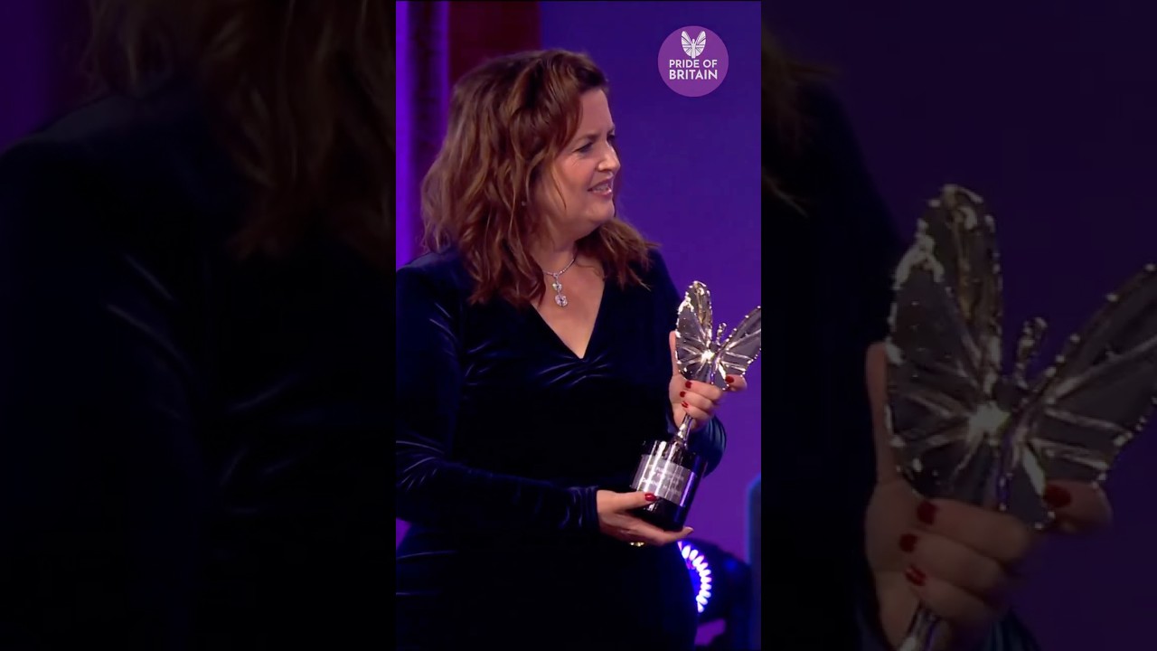 When Ruth Jones Gets In Character For Pride Of Britain Winner Joanne Harris 😂