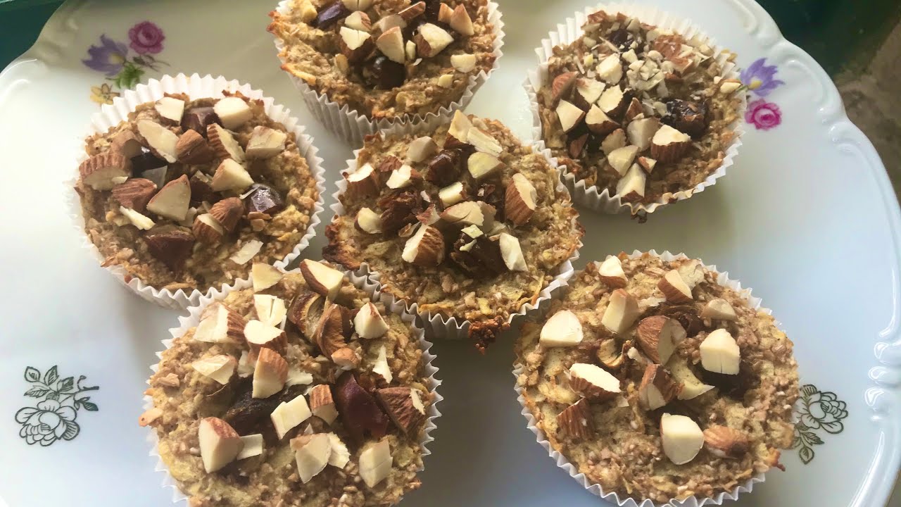 ZDRAVI MUFFINI OD JABUKE 🧁 *bez brašna i šećera*