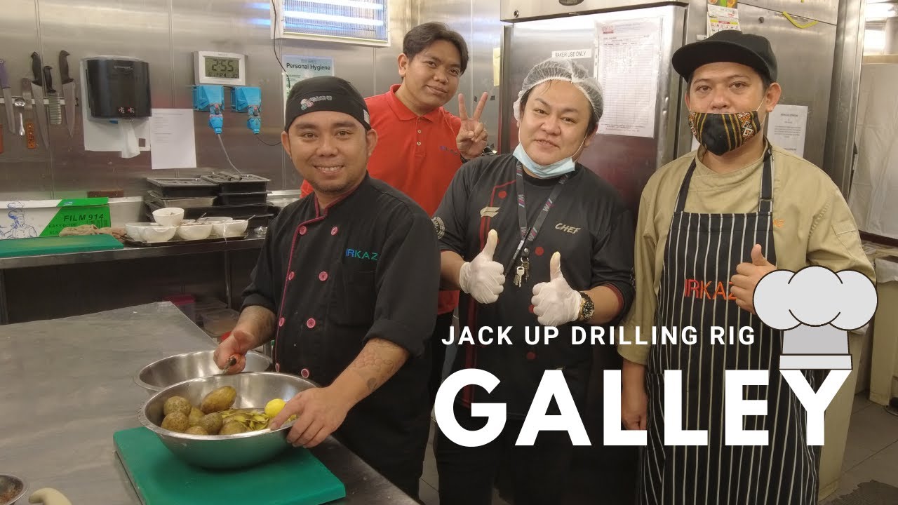 Galley on board Offshore Drilling Rig
