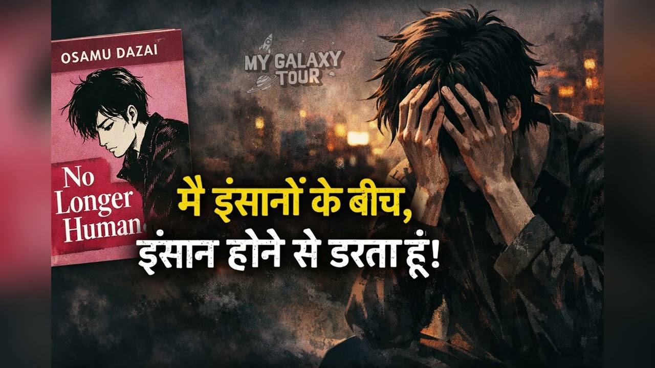 No Longer Human | Osamu Dazai Hindi Summary  | इंसान होकर भी इंसान न होना