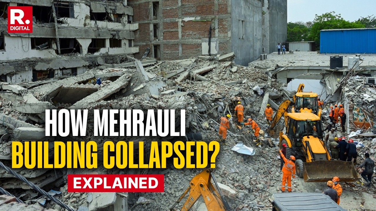 Who's Responsible for Mehrauli Building Collapse in South Delhi, Contractor or MCD?