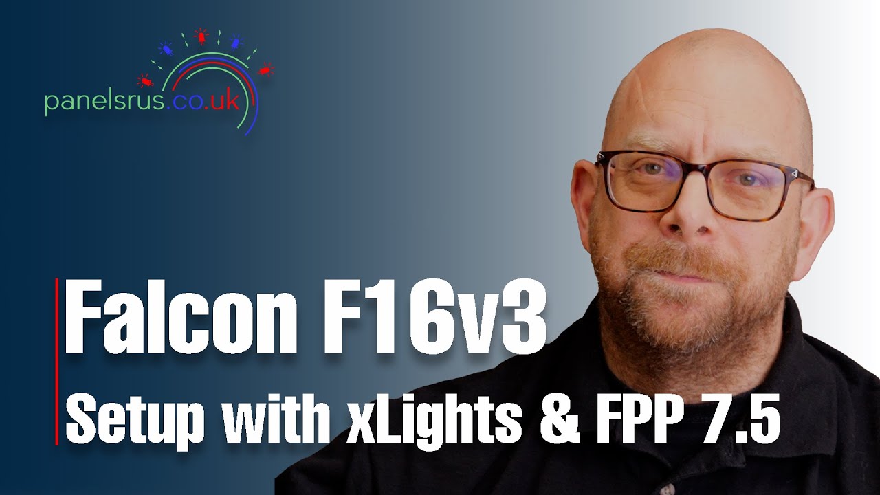 Настройка контроллера Falcon F16 с xLights и FPP 7.5..