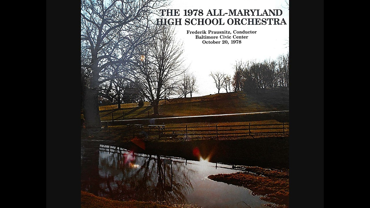 1978 All-Maryland High School Orchestra