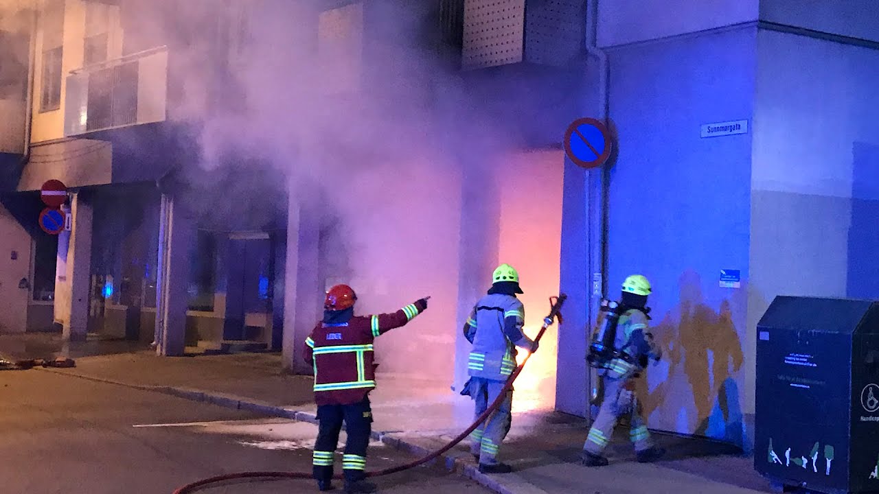 Politiet etterlyser pyroman i Oslo etter denne brannen