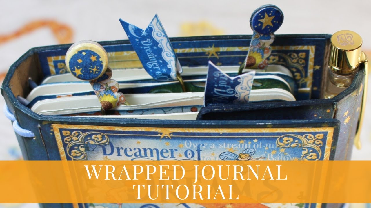 [Tutorial] Wrapped Journal by Teresa Cruz for Graphic 45