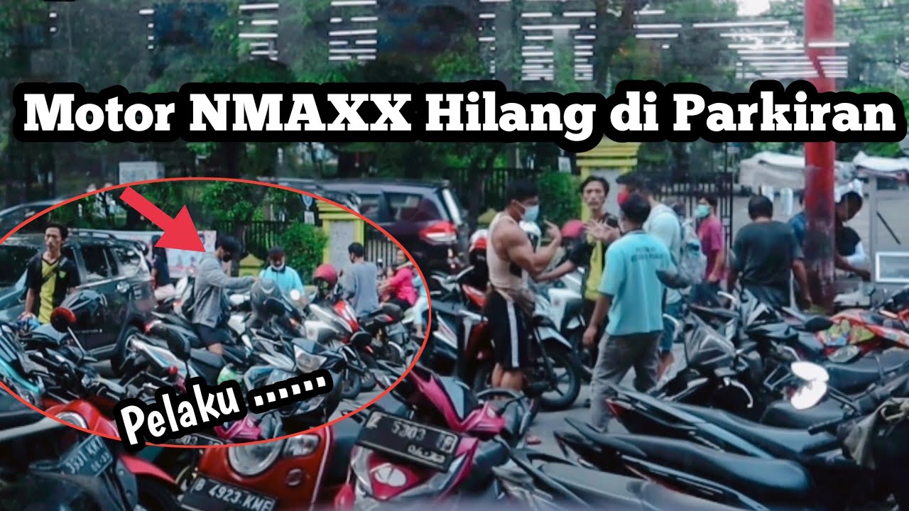 Menjelang lebaran || Gr3get Motor h1lang di Parkiran || Reaksi dan tanggung  jawab kang parkir ❗❓‼⁉