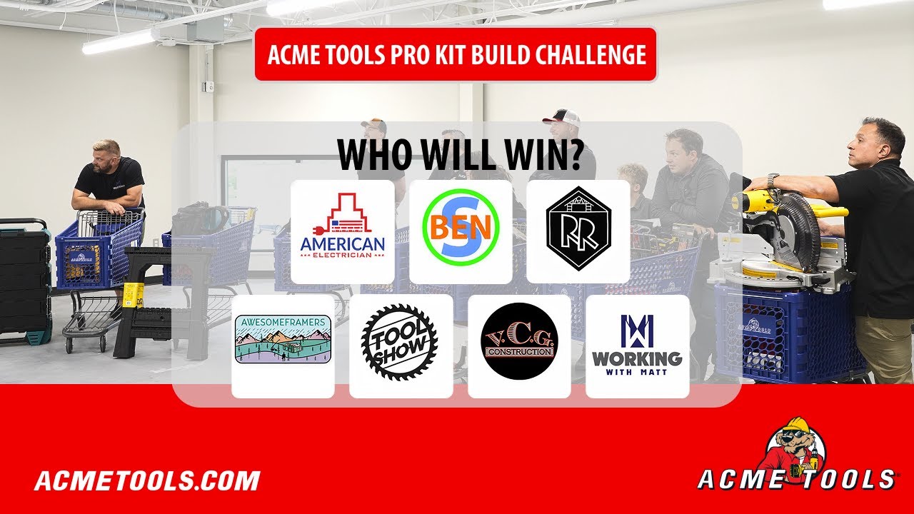 Acme Tools Pro Kit Challenge: Who Can Build the Best?