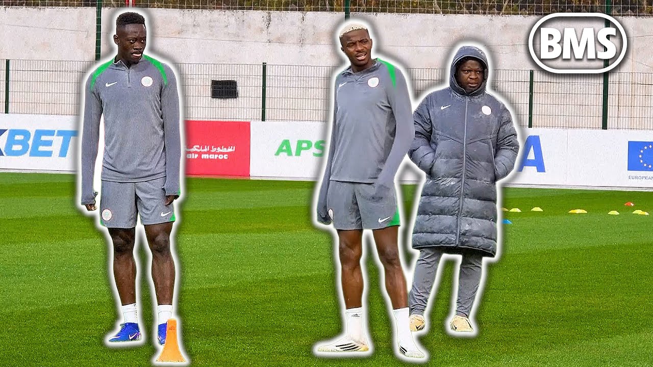 VICTOR OSIMHEN LEADS NIGERIA TRAINING AHEAD OF AFCON OPENER! 💪 | Nigeria v Tanzania | AFCON 2025
