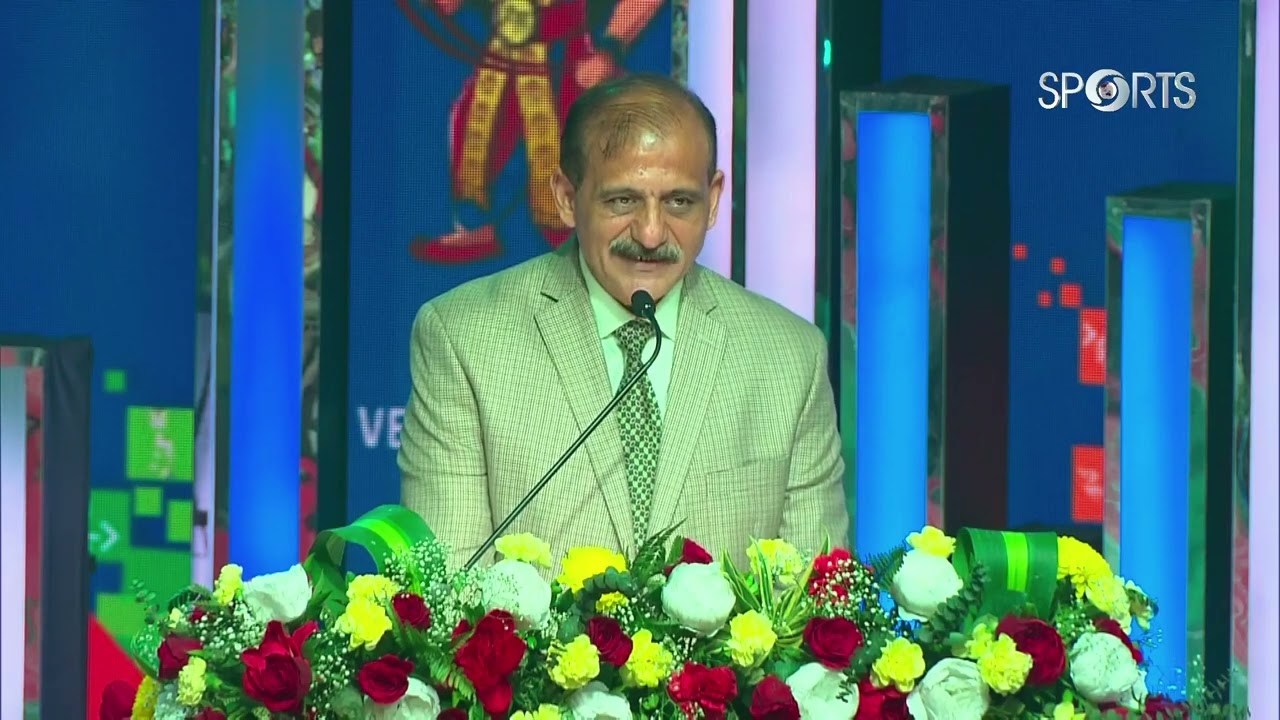 Additional Chief Secretary of Tamil Nadu, Atulya Misra welcomes all the dignitaries #KIYG2023