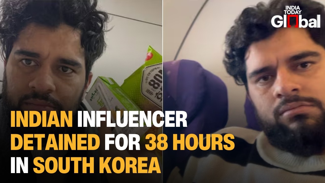 Indian YouTuber Held For 38 Hours Abroad, Treated Like Criminal in South Korea & China