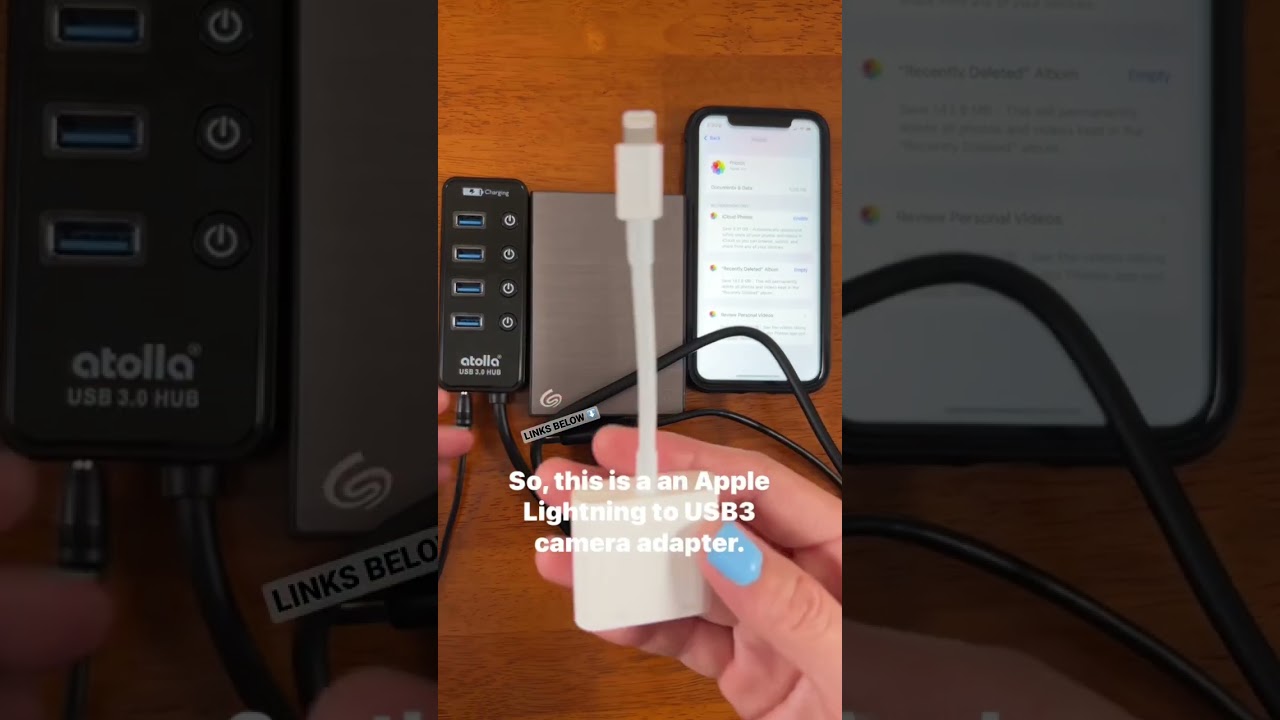 iPhone Storage Full Problem: FIXED! (No Internet Or Computer Needed!) #thenomadicfoodie