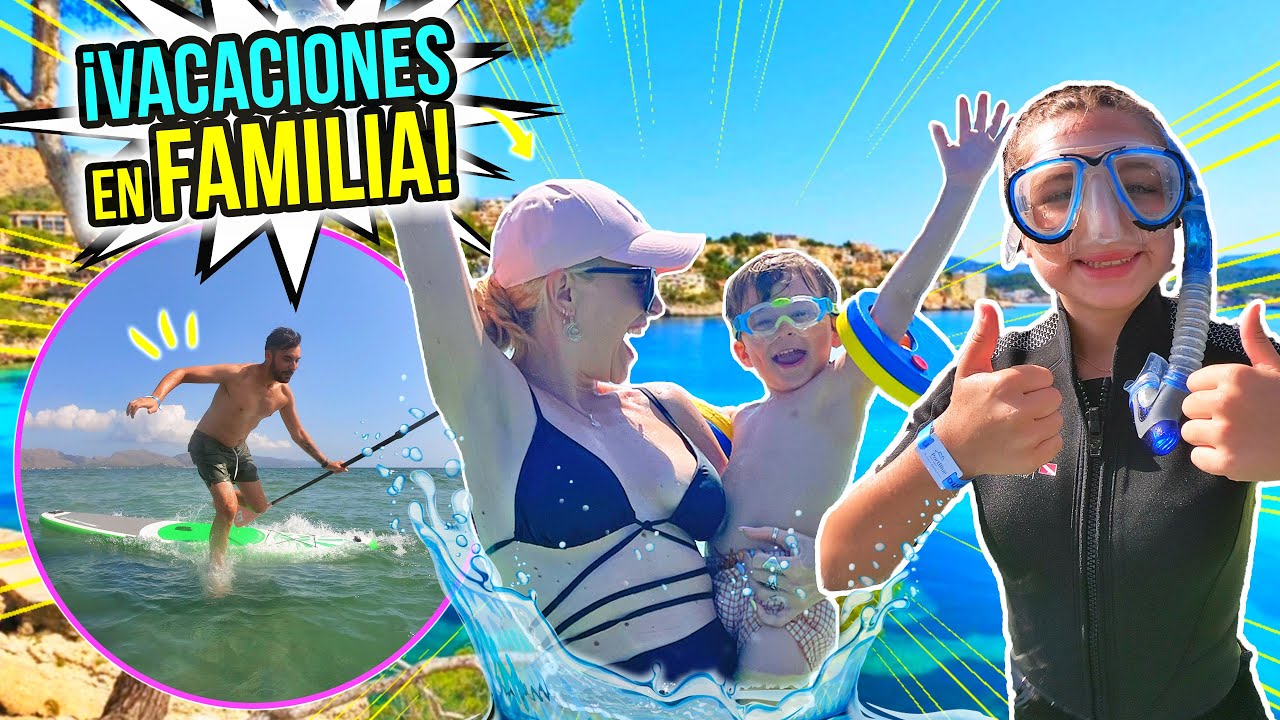 ¡Nuestras MEJORES VACACIONES en FAMILIA!  ✈️  Vlog - Familia Carameluchi