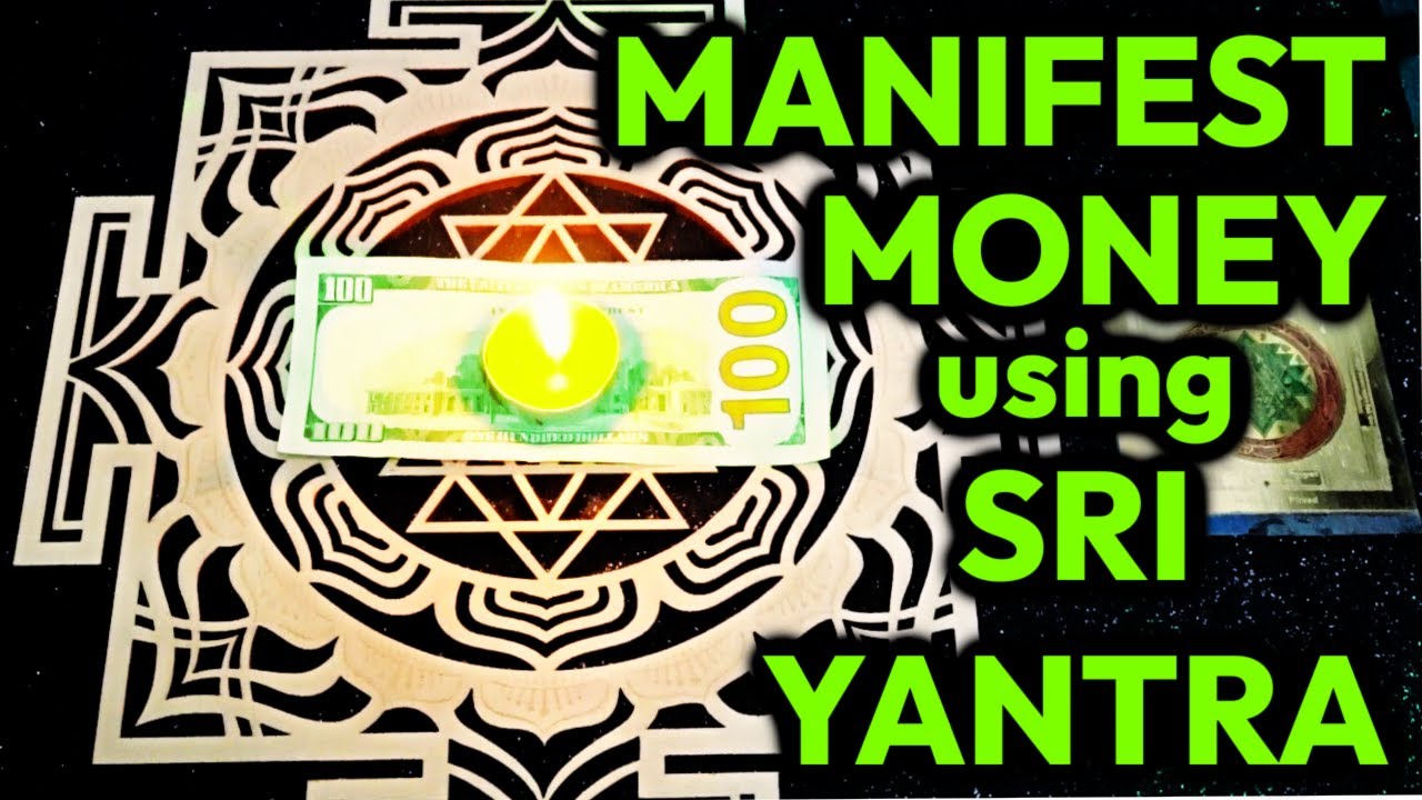 🕉️ MANIFEST MONEY WITH THE SRI YANTRA 💵 THE MANIFESTATION POWER OF A YANTRA 🕉️