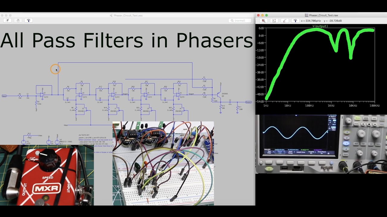 How All Pass Filters make Phaser Effects
