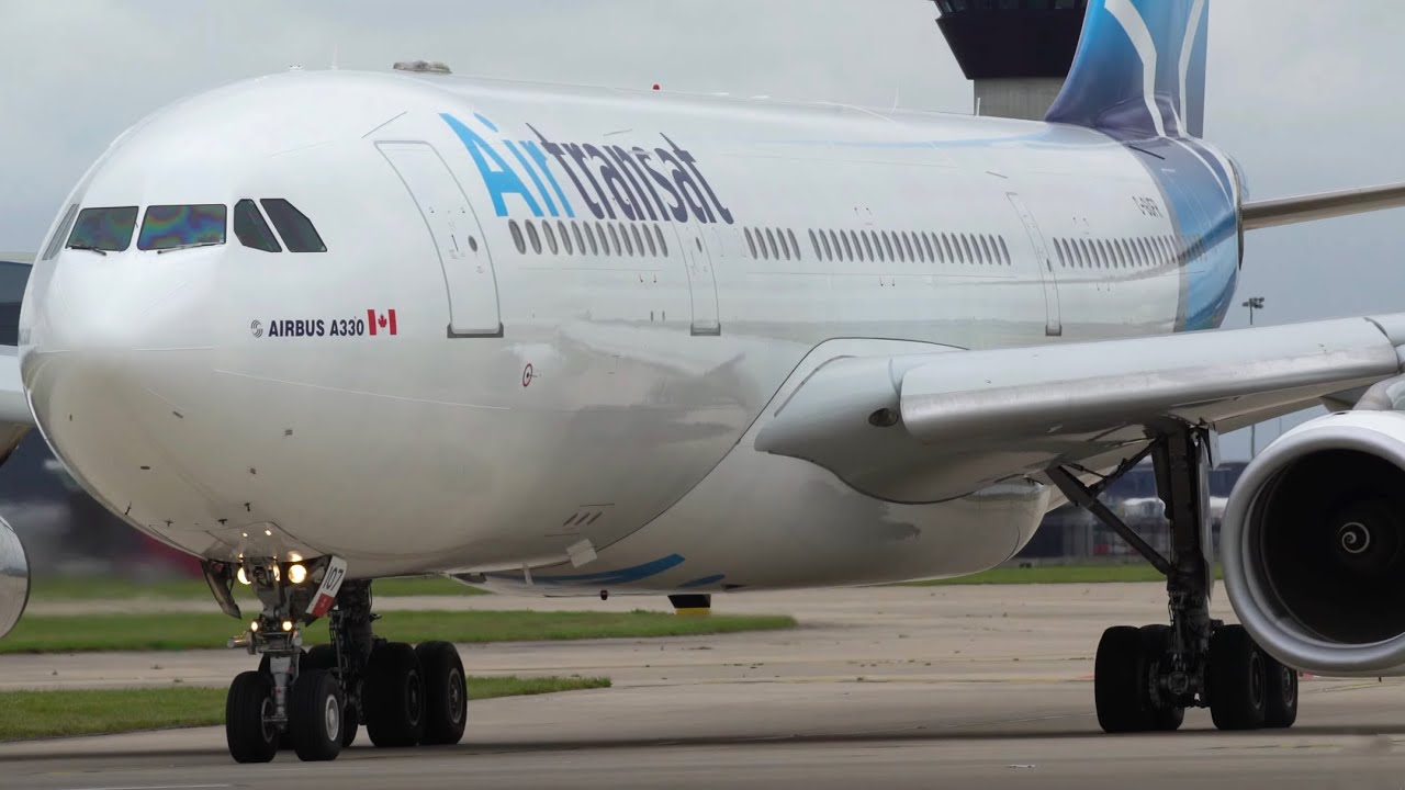 INCREDIBLY LOUD ENGINE SPOOL UPS - Up Close Departures - Runway 23L- Manchester Airport
