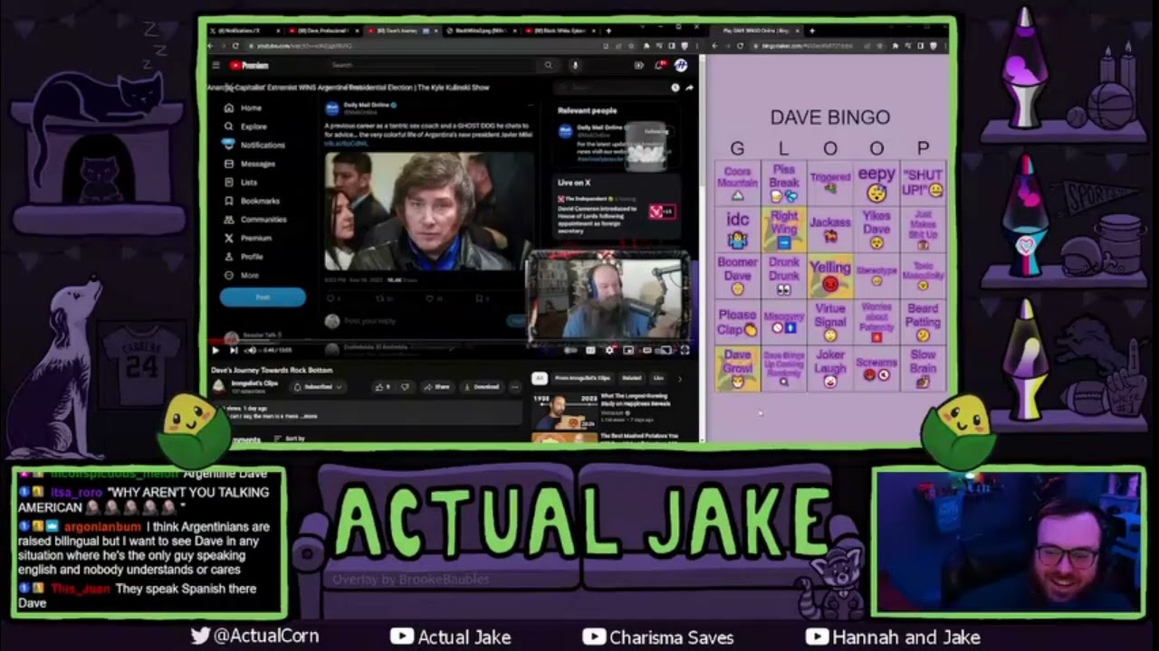 [Dingo] Dave Pukes on Himself