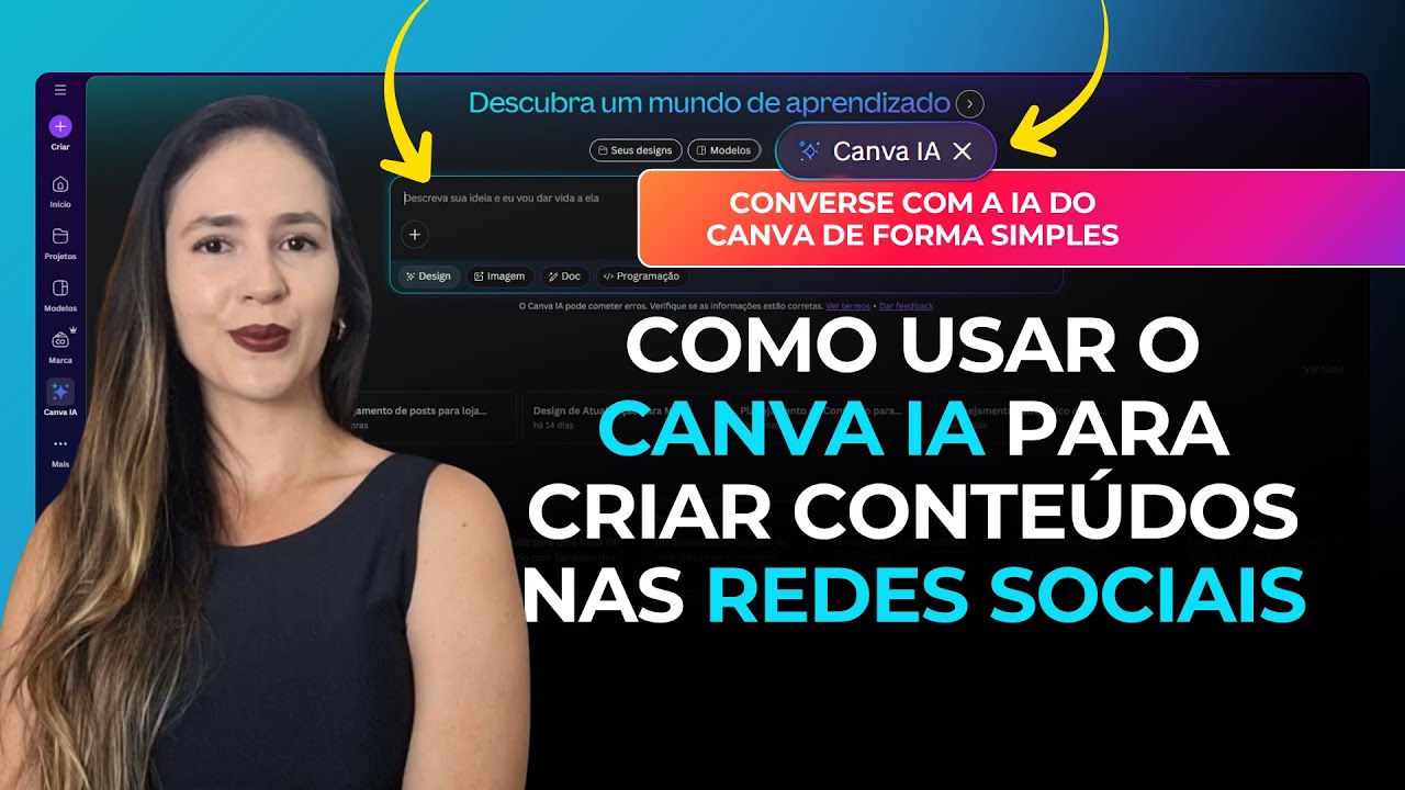 Descubra o Canva IA: Crie Planejamento e Artes com Inteligência Artificial!