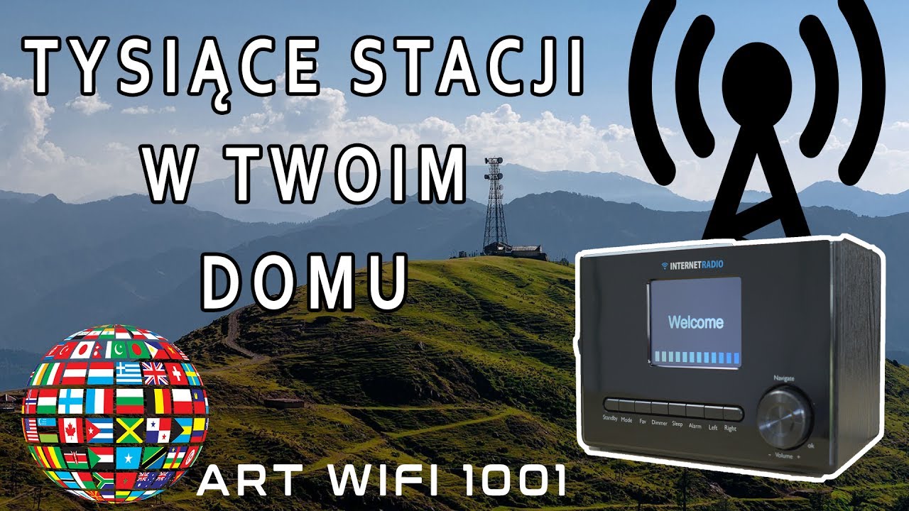 ART WiFi1001 - radio internetowe - czyli odkrywanie Radia na nowo - test opinia recenzja - VBT
