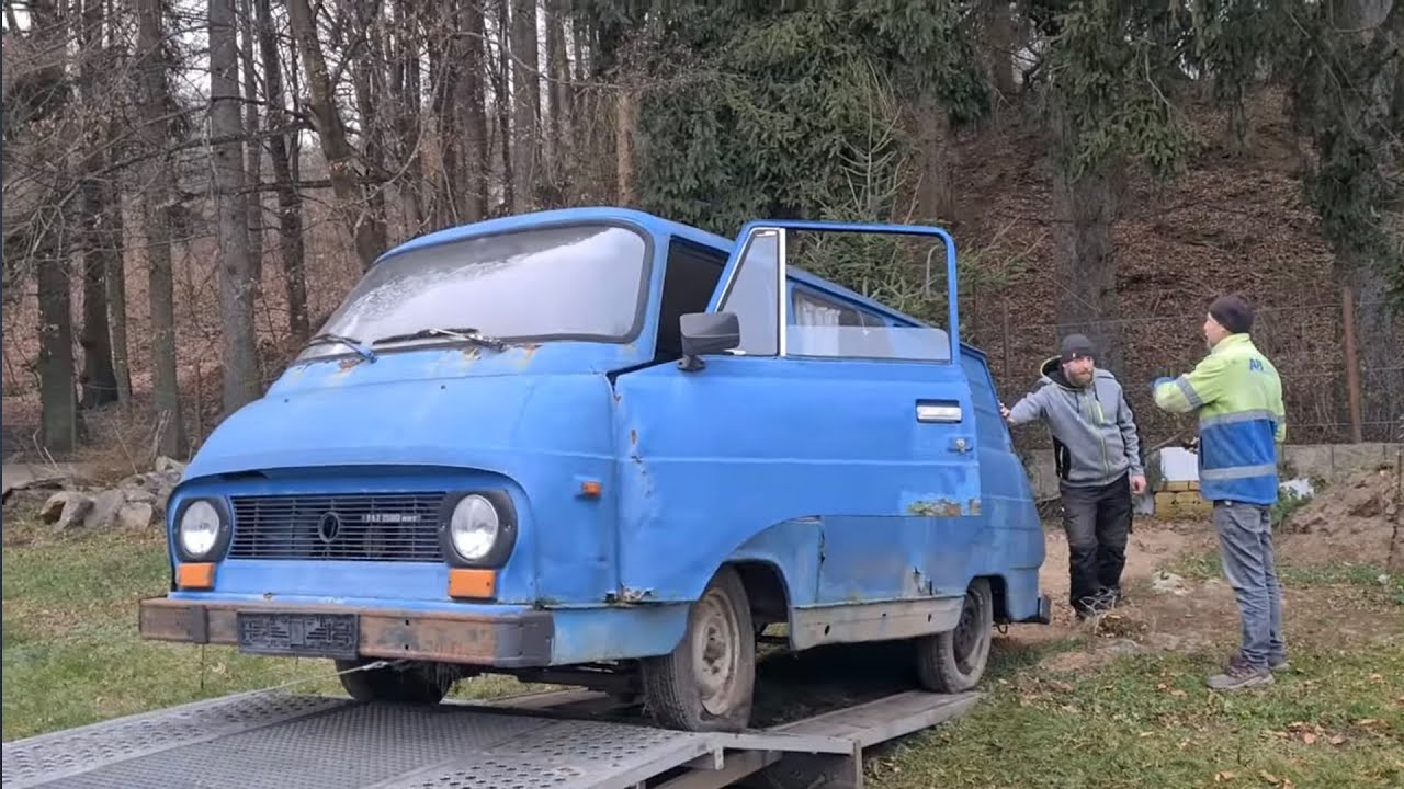 LŠ - Škoda1203 - Vyklízíme zahradu
