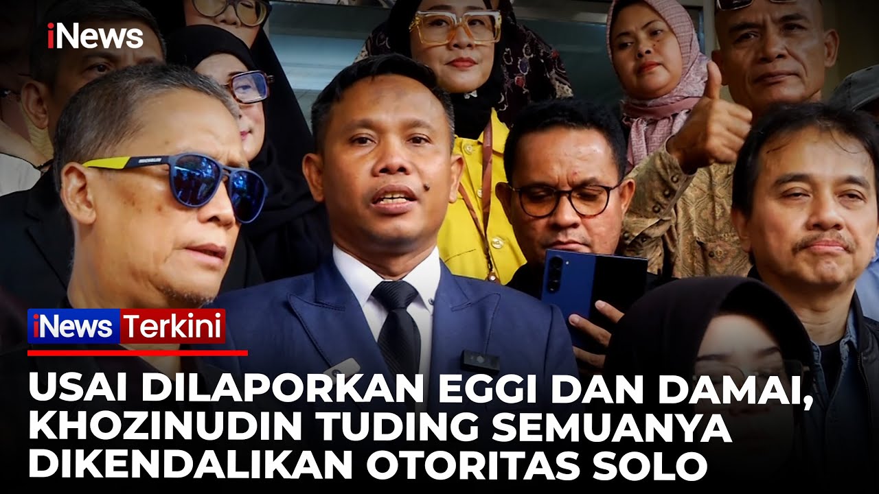 Dilaporkan oleh Eggi dan Damai, Khozinudin: Ini Semua Dikendalikan Otoritas Solo | iNews Terkini