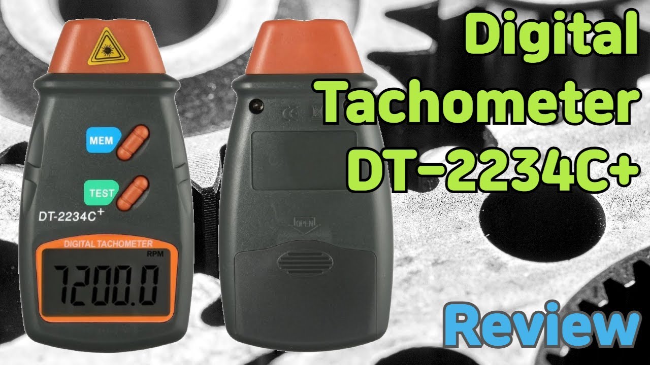 #9 [CC] Digital Tachometer DT-2234C+ - Review