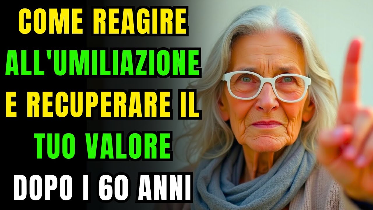11 cose che le donne anziane POTENTI fanno quando sono UMILIATE