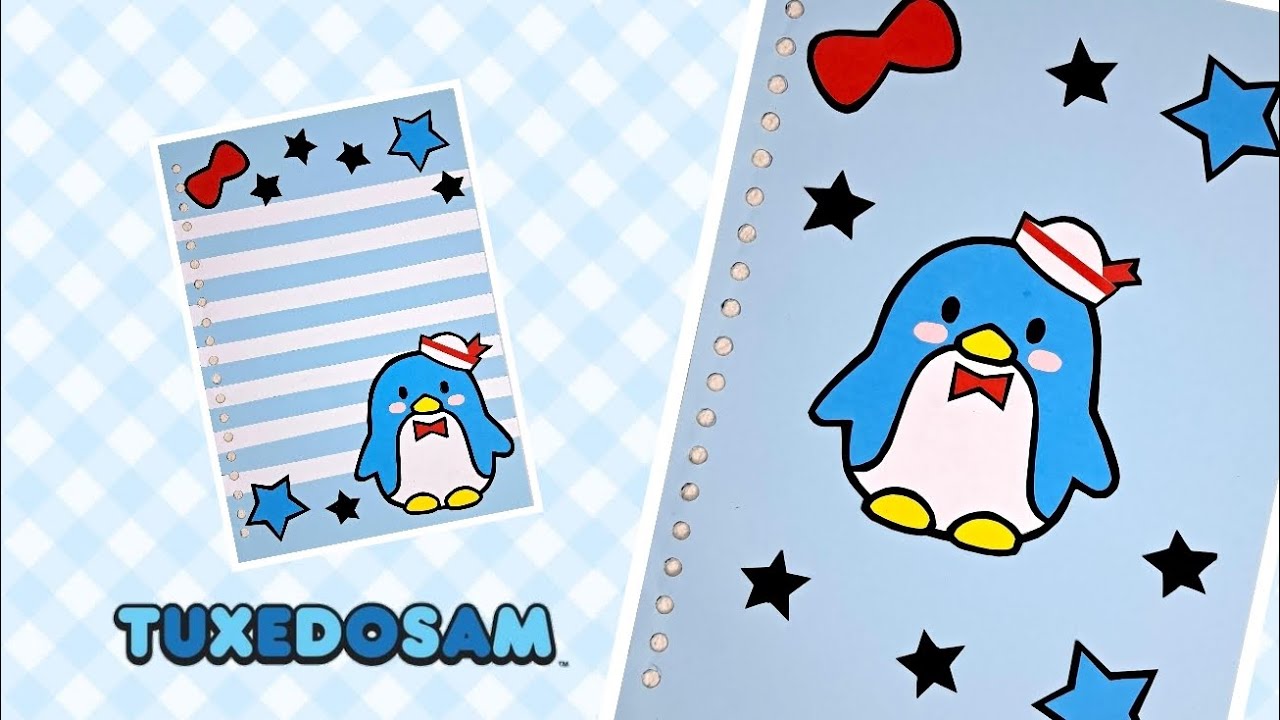Tuxedosam Sanrio Binder File Loose Leaf A5 Cover & Refill DIY
