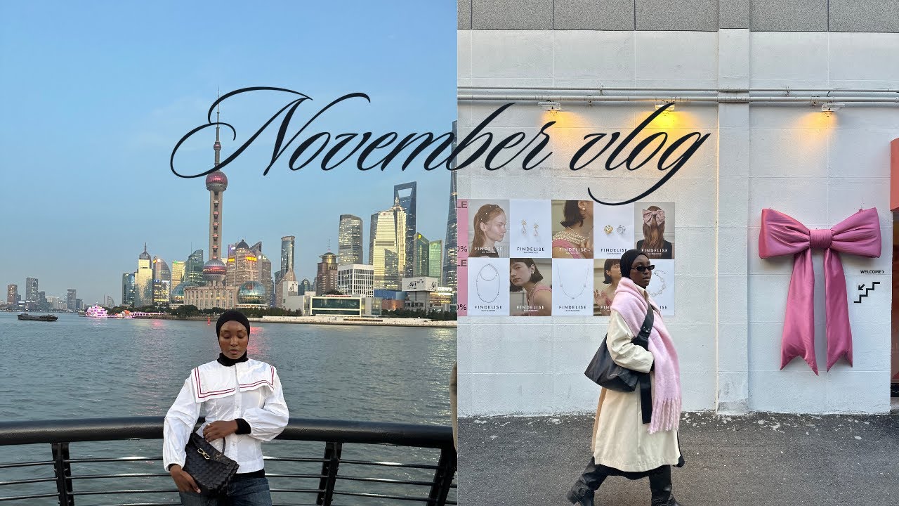 Shanghai, Séoul et Paris en 1 mois ? - November vlog