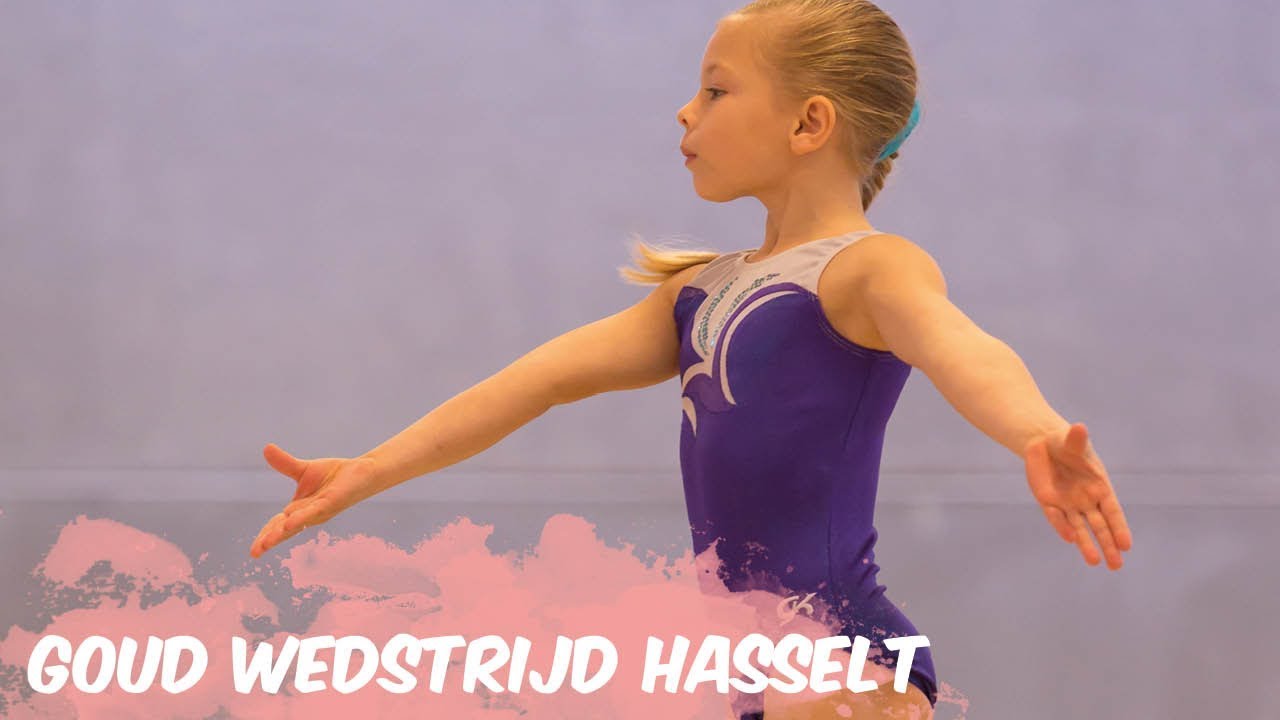 1ste plaats Turnwedstrijd Hasselt 2014 (8jaar) - Xanthe Meerschaert