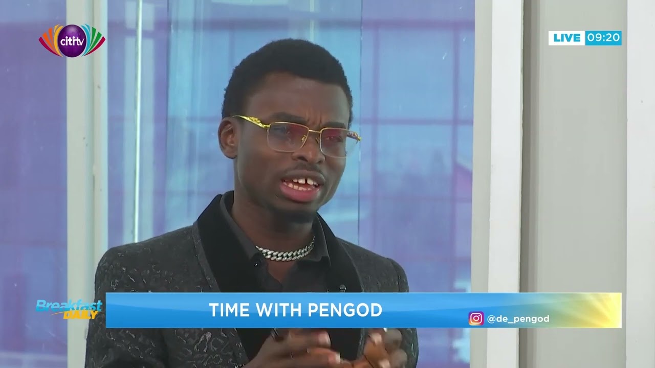 PenGod talks about his maiden Poetry Collection book THE ANCHOR on Citi Tv