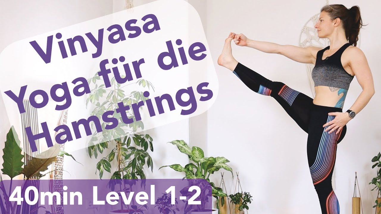 #06 Vinyasa Flow f&uuml;r die Beinr&uuml;ckseiten | fit mit Yoga | f&uuml;r Ausdauer Sportler | Yoga Stufe 1-2 🧘&zwj;♀️