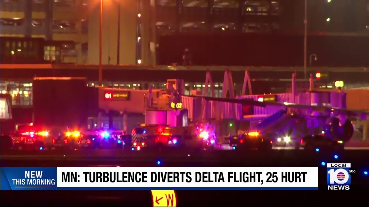 25 Delta passengers hospitalized after &lsquo;significant&rsquo; in-flight turbulence